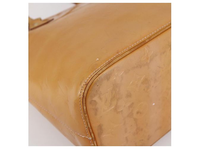 LOUIS VUITTON Monogram Vernis Houston Hand Bag Rose M91054 LV - vista 14