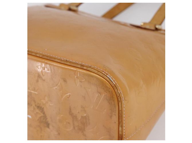 LOUIS VUITTON Monogram Vernis Houston Hand Bag Rose M91054 LV - vista 9
