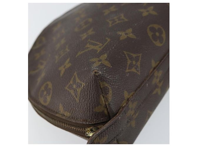 LOUIS VUITTON Monogram Trousse Demi Ronde Cosmetic Pouch M47520 LV - vista 14