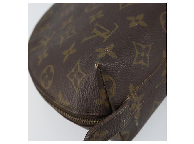 LOUIS VUITTON Monogram Trousse Demi Ronde Cosmetic Pouch M47520 LV - vista 16