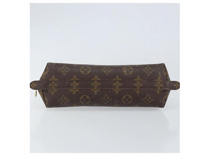 LOUIS VUITTON Monogram Trousse Demi Ronde Cosmetic Pouch M47520 LV - vista 6