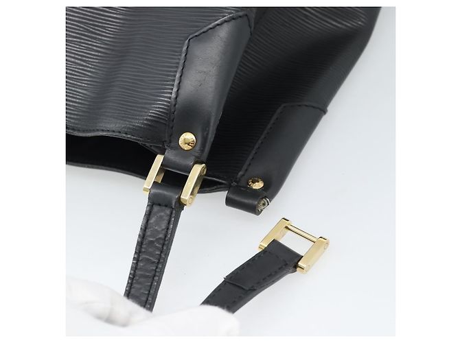 LOUIS VUITTON Epi Mandala MM Shoulder Bag Black M58892 LV - vista 5