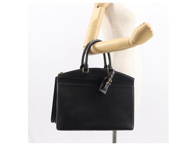 LOUIS VUITTON Epi Riviera Hand Bag Noir Black M48182 LV - vista 23