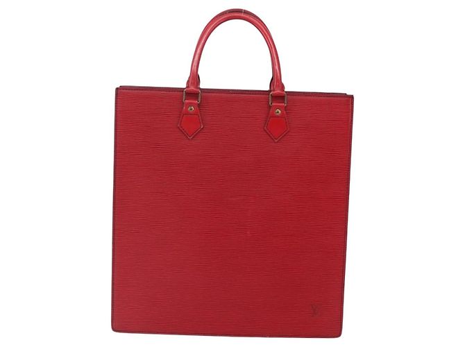 LOUIS VUITTON Epi Sac PlatPM Handtasche Rot M5274E LV - Ansicht 13