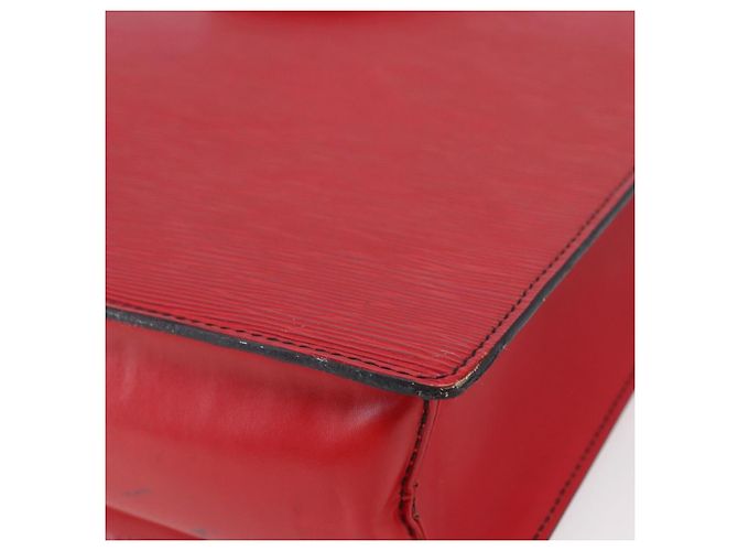 LOUIS VUITTON Epi Sac PlatPM Handtasche Rot M5274E LV - Ansicht 15