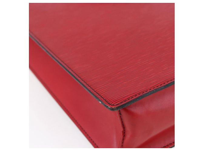 LOUIS VUITTON Epi Sac PlatPM Handtasche Rot M5274E LV - Ansicht 16