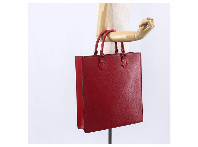 LOUIS VUITTON Epi Sac PlatPM Handtasche Rot M5274E LV - Ansicht 21