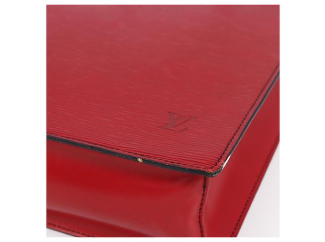 LOUIS VUITTON Epi Sac PlatPM Handtasche Rot M5274E LV - Ansicht 9