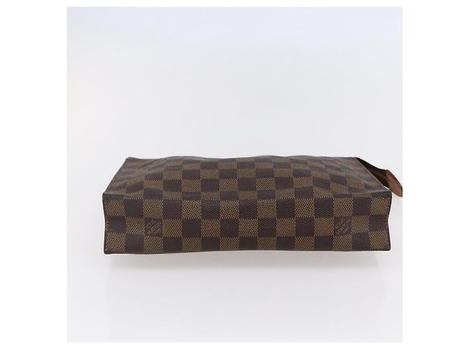 LOUIS VUITTON Damier Ebene Poche Toilette 26 Pouch N47543 LV - vista 6