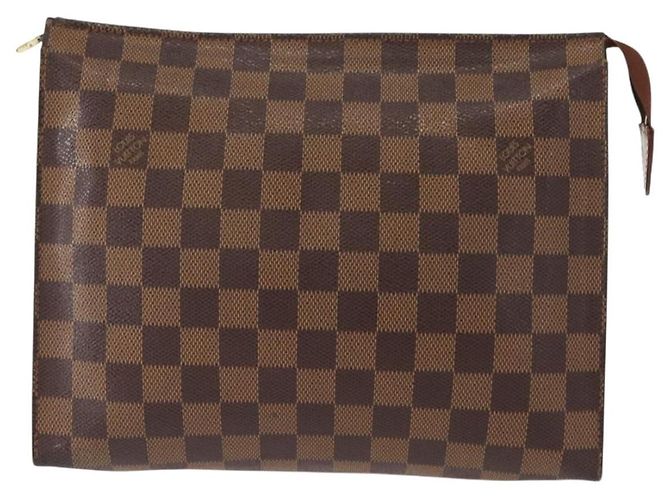 LOUIS VUITTON Damier Ebene Poche Toilette 26 Pouch N47543 LV - vista 13