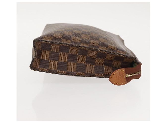 LOUIS VUITTON Damier Ebene Poche Toilette 26 Pouch N47543 LV - vista 3
