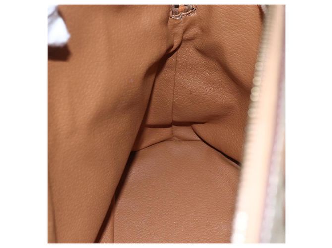 Céline CELINE Bolso de mano de lona Macadam PVC 2way Beige Oro - vista 21