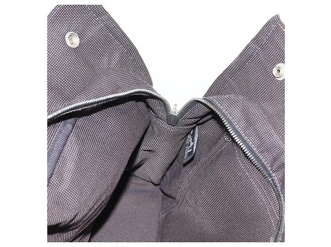 Hermès HERMES Her Line MM Handtasche Canvas Grau - Ansicht 19