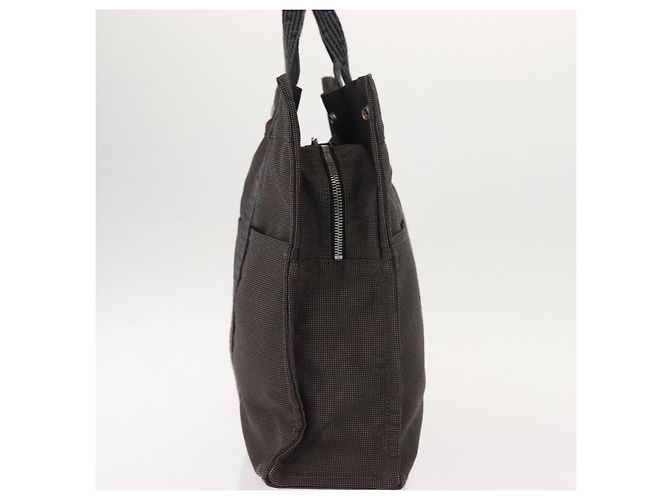 Hermès HERMES Her Line MM Handtasche Canvas Grau - Ansicht 3