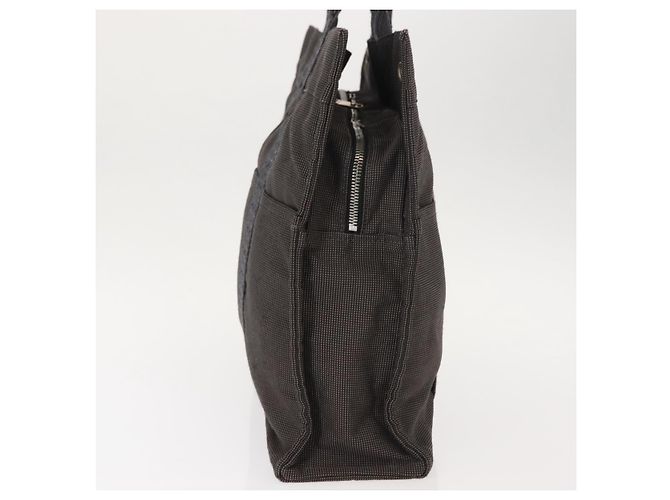 Hermès HERMES Her Line MM Handtasche Canvas Grau - Ansicht 4