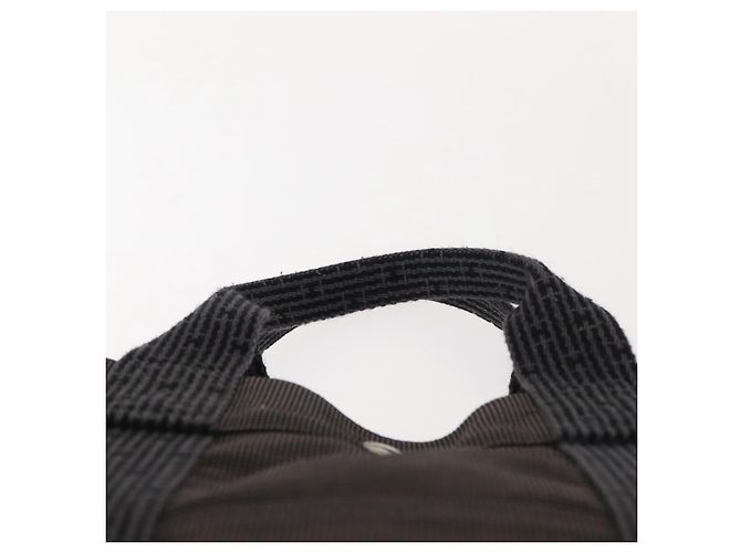 Hermès HERMES Her Line MM Handtasche Canvas Grau - Ansicht 8
