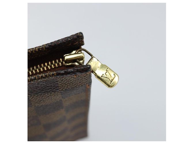 LOUIS VUITTON Damier Ebene Poche Toilette 26 Pouch N47543 LV - vista 13