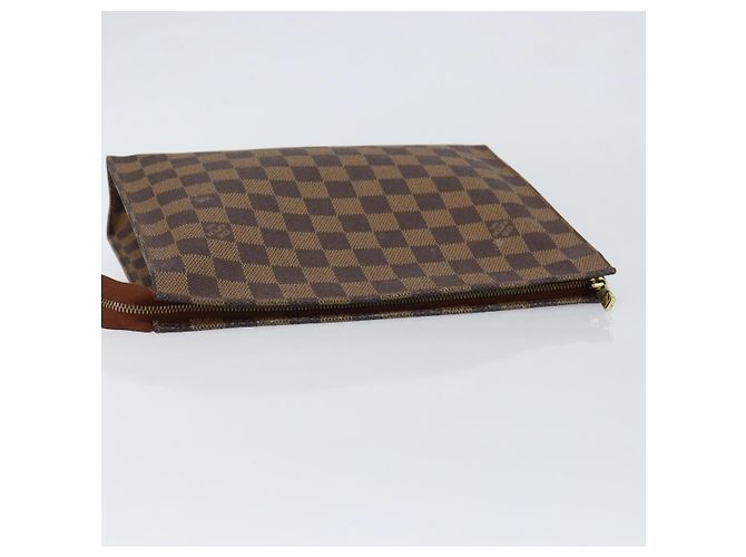 LOUIS VUITTON Damier Ebene Poche Toilette 26 Pouch N47543 LV - vista 6