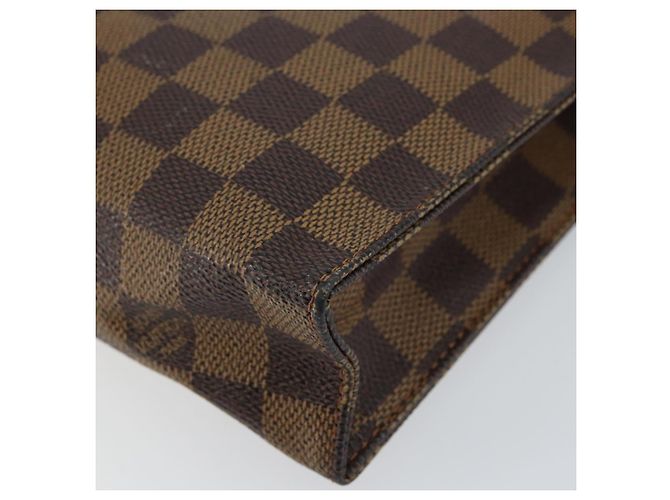 LOUIS VUITTON Damier Ebene Poche Toilette 26 Pouch N47543 LV - vista 8