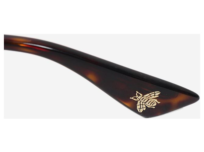 Gucci Gafas de sol redondas verdes - vista 5