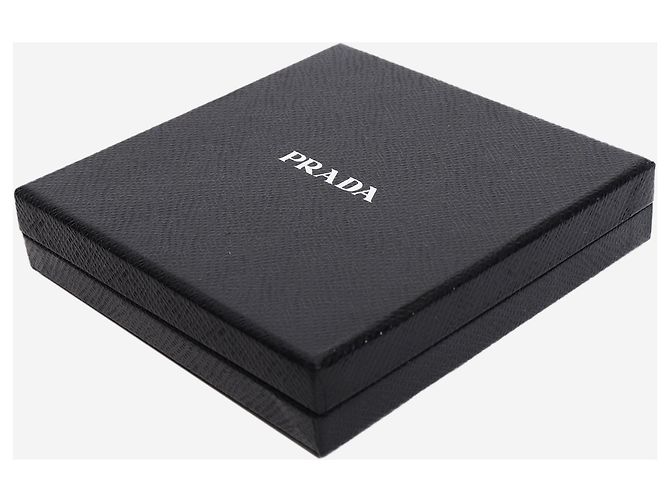 Prada Bandoulière de sac en cuir saffiano noir - vue 6