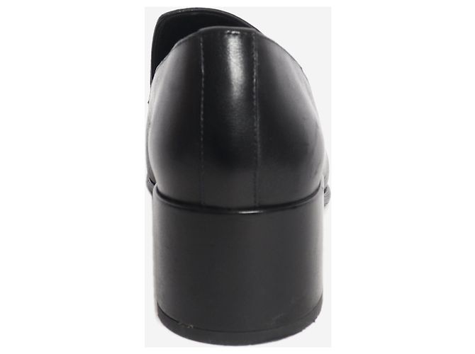 Jimmy Choo Eliot 45 Absatz-Loafer schwarz - size EU 38 - Ansicht 3