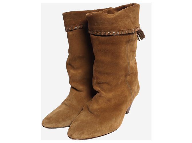 Isabel Marant Stivali Dalby marrone seppia - taglia EU 39 - vista 2