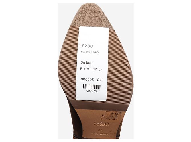 Ba&Sh Stivali Curtis in camoscio marrone - size EU 38 - vista 6