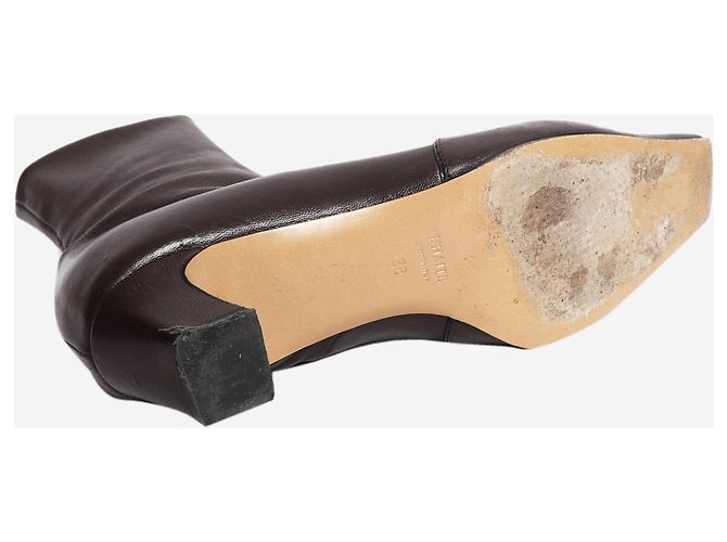 Khaite Botines Nevada chocolate oscuro - talla EU 38 Castaño - vista 5