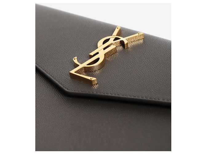 Autre Marque Bolso de mano Uptown de piel gris - vista 4