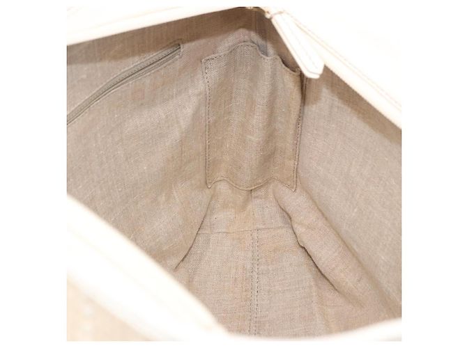 FENDI Tote Bag Canvas Beige Gold - vista 12