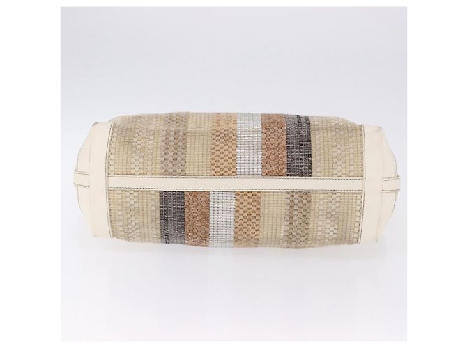 FENDI Tote Bag Canvas Beige Gold - vista 15