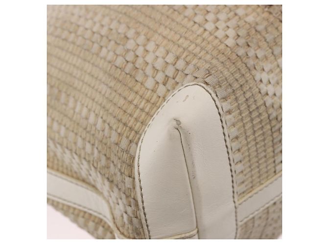 FENDI Tote Bag Canvas Beige Gold - vista 17