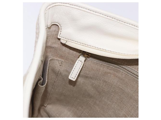 FENDI Tote Bag Canvas Beige Gold - vista 22