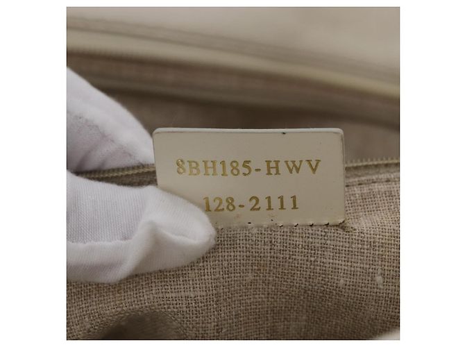 FENDI Tote Bag Canvas Beige Gold - vista 24