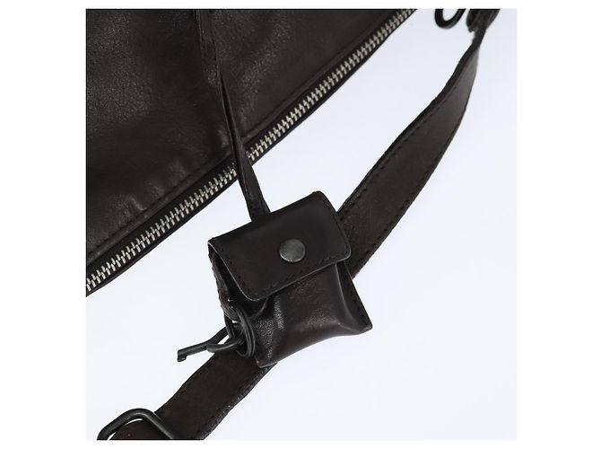 BOTTEGA VENETA INTRECCIATO Shoulder Bag Leather Dark Brown - vista 14