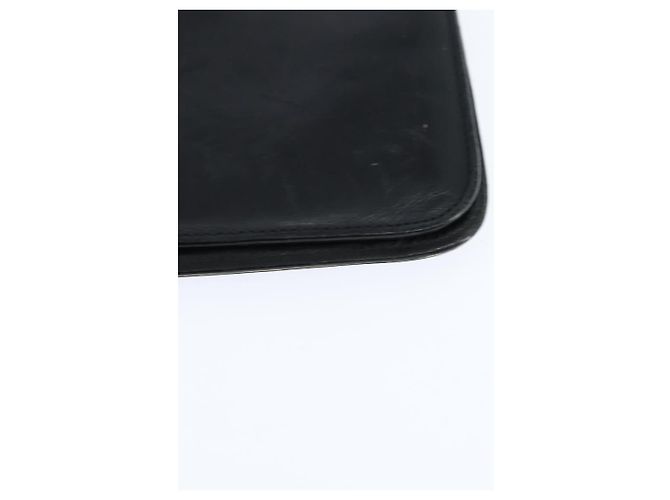 BOTTEGA VENETA INTRECCIATO Clutch Bag Leather Black - vista 11