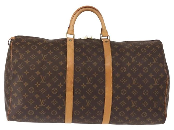 LOUIS VUITTON Monogram Keepall 55 Boston Bag M41424 LV - vista 13