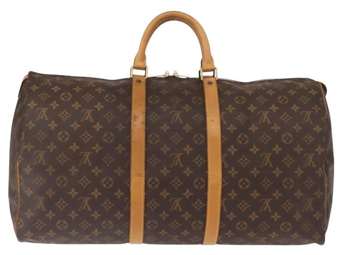 LOUIS VUITTON Monogram Keepall 55 Boston Bag M41424 LV - vista 2