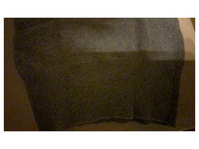 Pull Gucci en cachemire gris à motifs losanges Noir - vue 10
