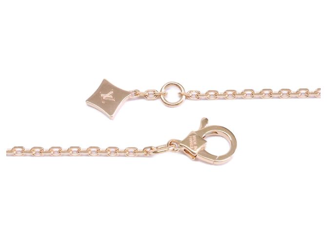 Collana con pendente Louis Vuitton in oro rosa e diamanti D'oro - vista 7