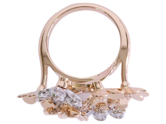 Anel Frivole Diamantes Van Cleef & Arpels Dourado - vista 5
