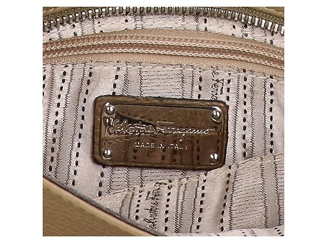 Salvatore Ferragamo Sofia 2-Way Shoulder Handbag Green - view 5