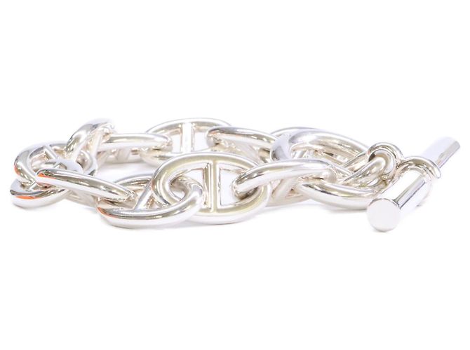 Hermès Pulsera de dijes HERMES Silver 925 Plata - vista 3
