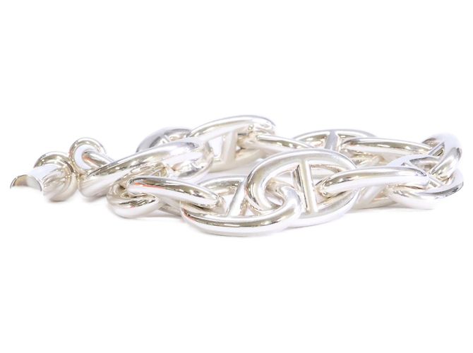 Hermès Pulsera de dijes HERMES Silver 925 Plata - vista 4
