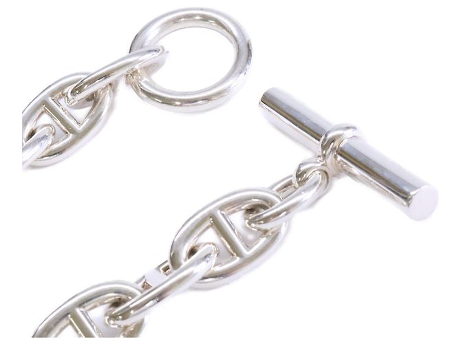 Hermès Pulsera de dijes HERMES Silver 925 Plata - vista 5