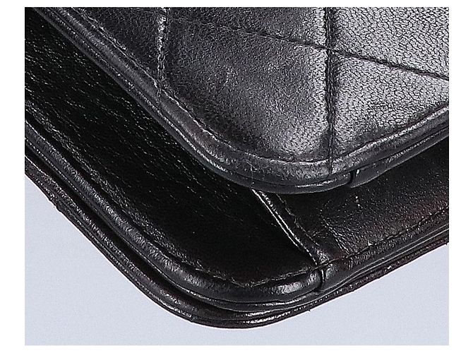 Borsa a tracolla Chanel Mini Matelassé con catena Nero - vista 10
