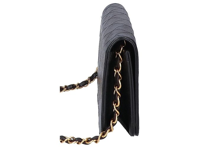 Borsa a tracolla Chanel Mini Matelassé con catena Nero - vista 4