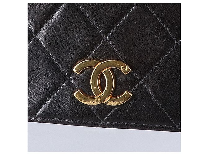 Borsa a tracolla Chanel Mini Matelassé con catena Nero - vista 9