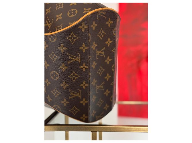 Louis Vuitton Monogram Ellipse MM Handtasche Braun Monogramm - Ansicht 13